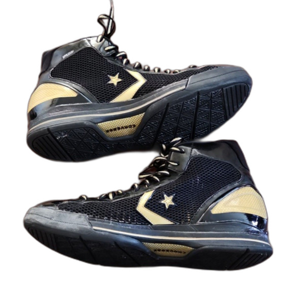 Converse Men\'s Star Player EVO Mid (121433), Black/Gold, Size 12 main image 5